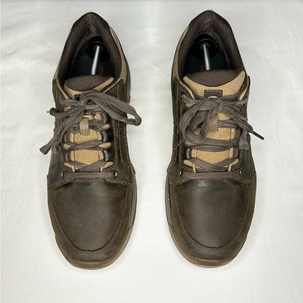 Merrell Mens Anvik Pace Hiking Shoes Lace Up Size 12 Casual Trail Brown J16727